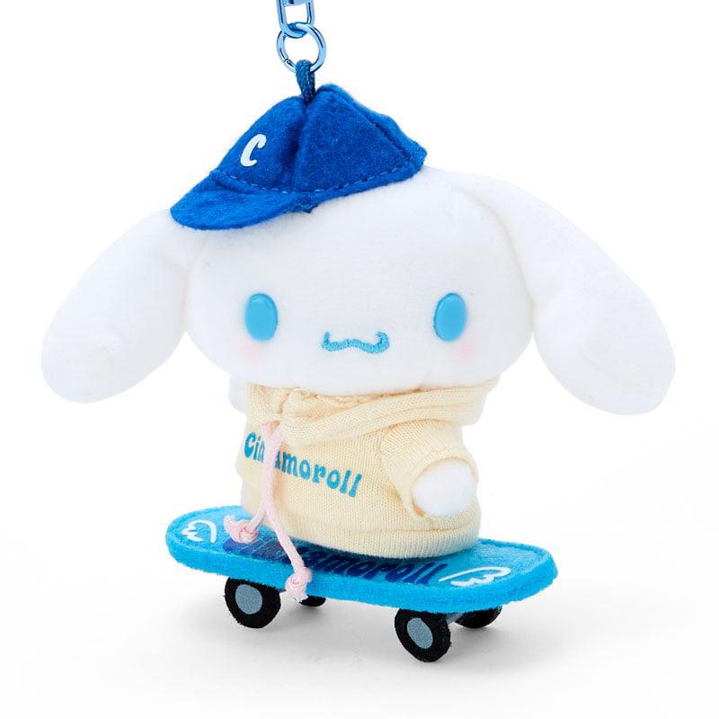 Sanrio Cinnamoroll Plush Mascot (Sk8r Squad Series) Sanrio Characters Keychain  USA |  KVGCH-1637