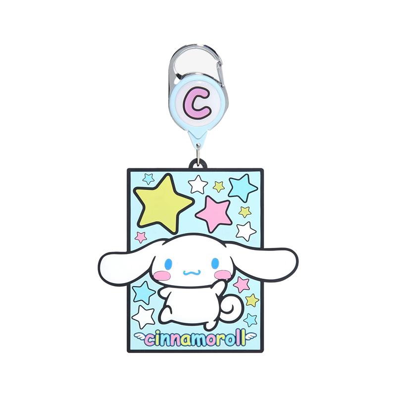 Sanrio Cinnamoroll Retractable ID Reel Accessories Keychain  USA |  KCHQX-0769