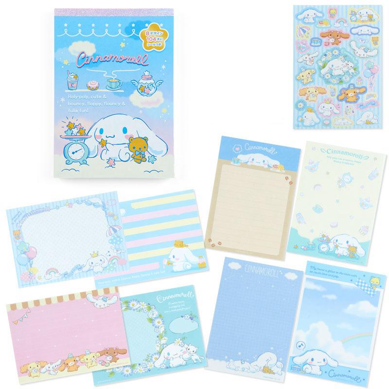 Sanrio Cinnamoroll & Sanrio Characters Sticker Set  USA |  YLJRE-8639