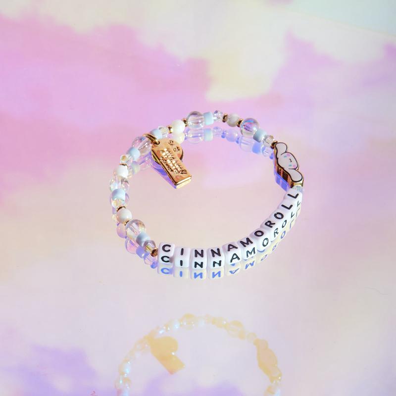 Sanrio Cinnamoroll x Little Words Project Beaded Sanrio Characters Bracelet  USA |  RHMEU-3612