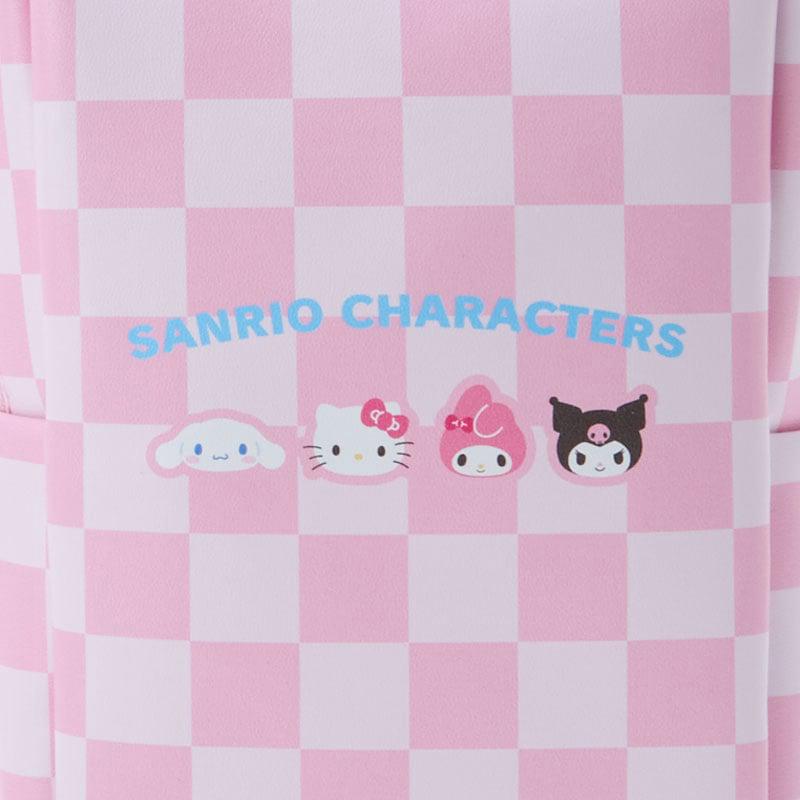 Sanrio Clear Convertible Mini (Pastel Check Series) Sanrio Characters Tote  USA |  OPHZG-8024