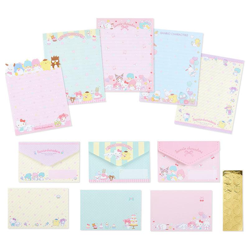 Sanrio Deluxe Sanrio Characters Letter Set  USA |  ANGBC-2816