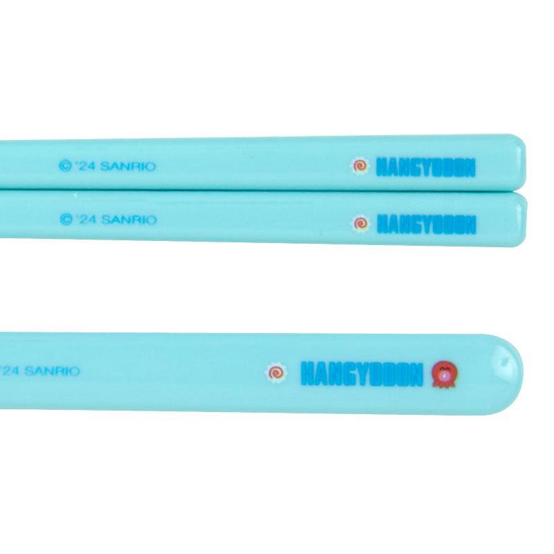 Sanrio Hangyodon Everyday & Spoon Set Sanrio Characters Chopsticks  USA |  EPWND-3640