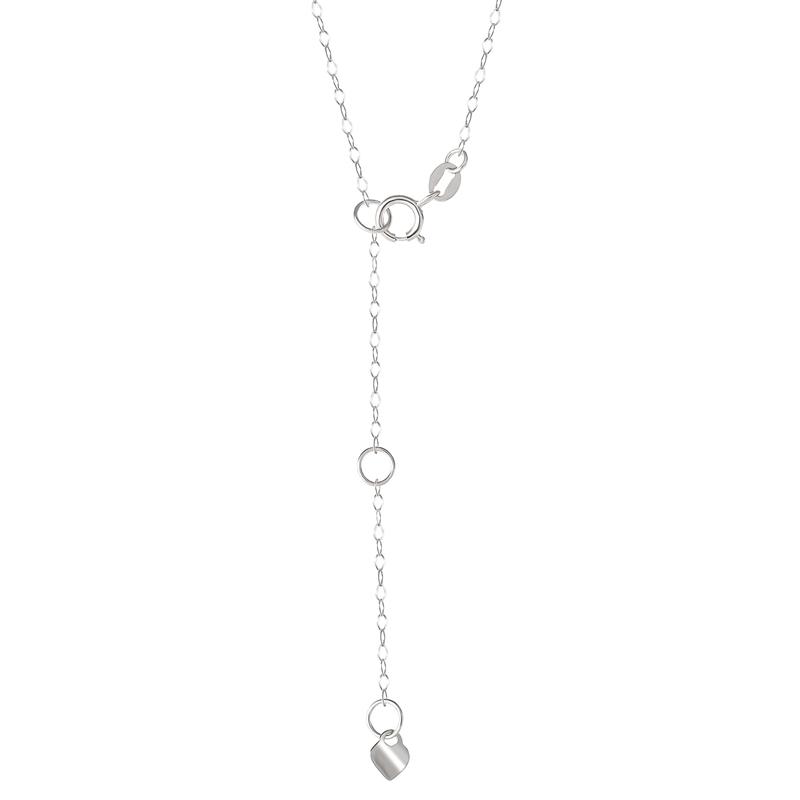 Sanrio Hello Kitty 14K White Gold Diamond Sanrio Characters Necklace  USA |  QSNXD-4982