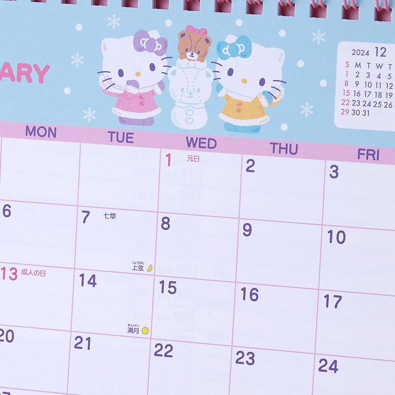 Sanrio Hello Kitty 2025 Desk Sanrio Characters Calendar  USA |  VMDPC-5472
