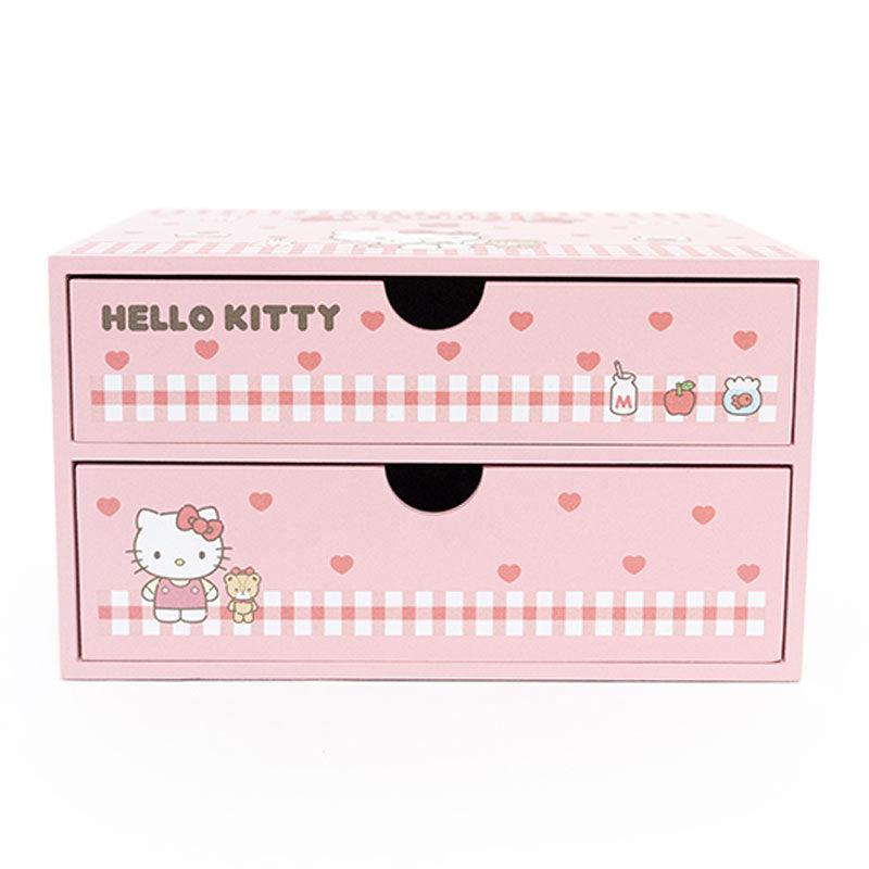 Sanrio Hello Kitty 2-Drawer Sanrio Characters Storage Chest  USA |  WGXFK-9021