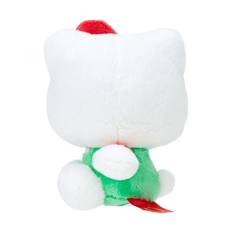 Sanrio Hello Kitty 50th Anniv. Plush Mascot (Green Overalls) Sanrio Characters Plushies  USA |  TEIJB-2768