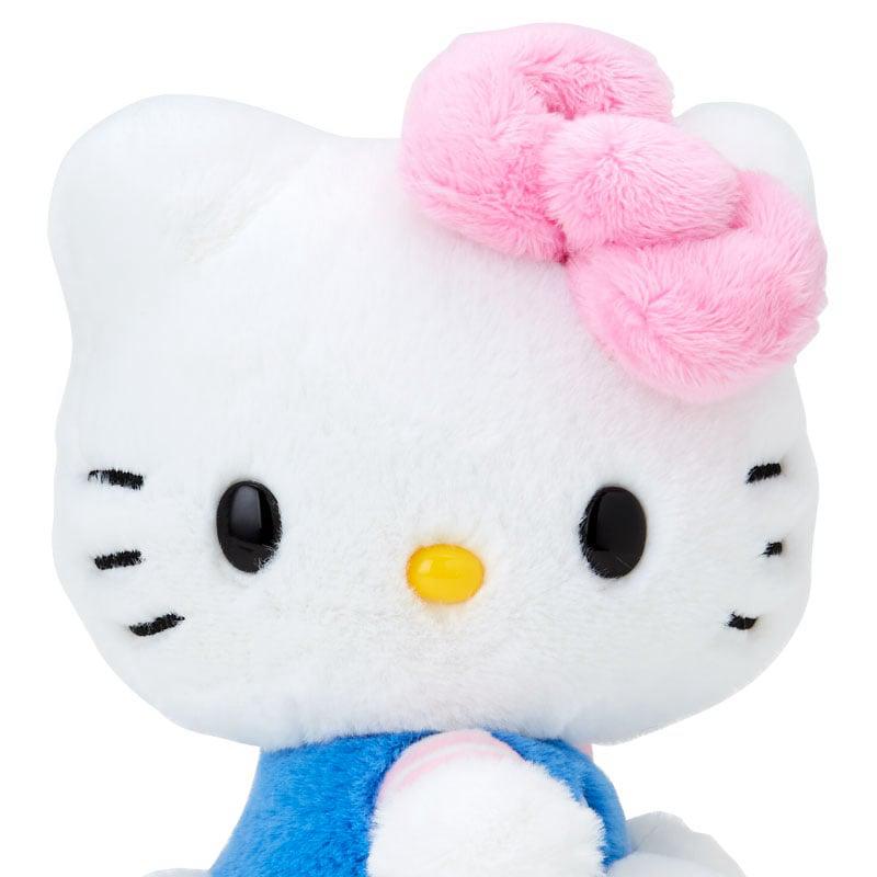 Sanrio Hello Kitty 50th Anniv. Plush Mascot (Light Blue Overalls) Sanrio Characters Plushies  USA |  TKRED-3406