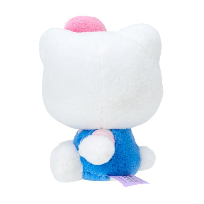 Sanrio Hello Kitty 50th Anniv. Plush Mascot (Light Blue Overalls) Sanrio Characters Plushies  USA |  TKRED-3406