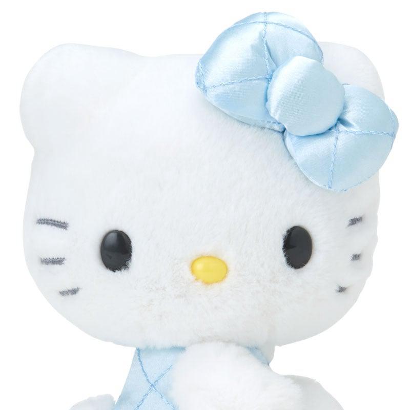 Sanrio Hello Kitty 50th Anniv. Plush Mascot (Quilted Blue) Sanrio Characters Plushies  USA |  MWOBL-9578