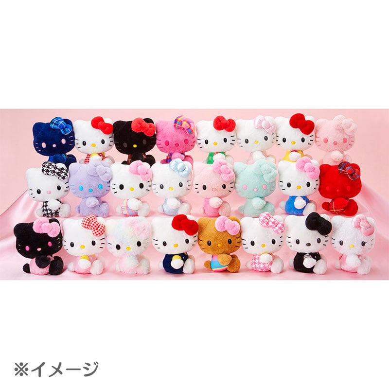 Sanrio Hello Kitty 50th Anniv. Plush Mascot (Quilted Blue) Sanrio Characters Plushies  USA |  MWOBL-9578