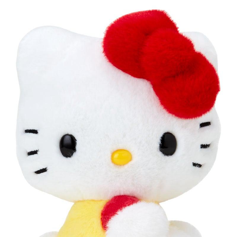 Sanrio Hello Kitty 50th Anniv. Plush Mascot (Yellow Overalls) Sanrio Characters Plushies  USA |  WRLAT-4587