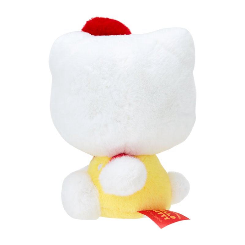 Sanrio Hello Kitty 50th Anniv. Plush Mascot (Yellow Overalls) Sanrio Characters Plushies  USA |  WRLAT-4587