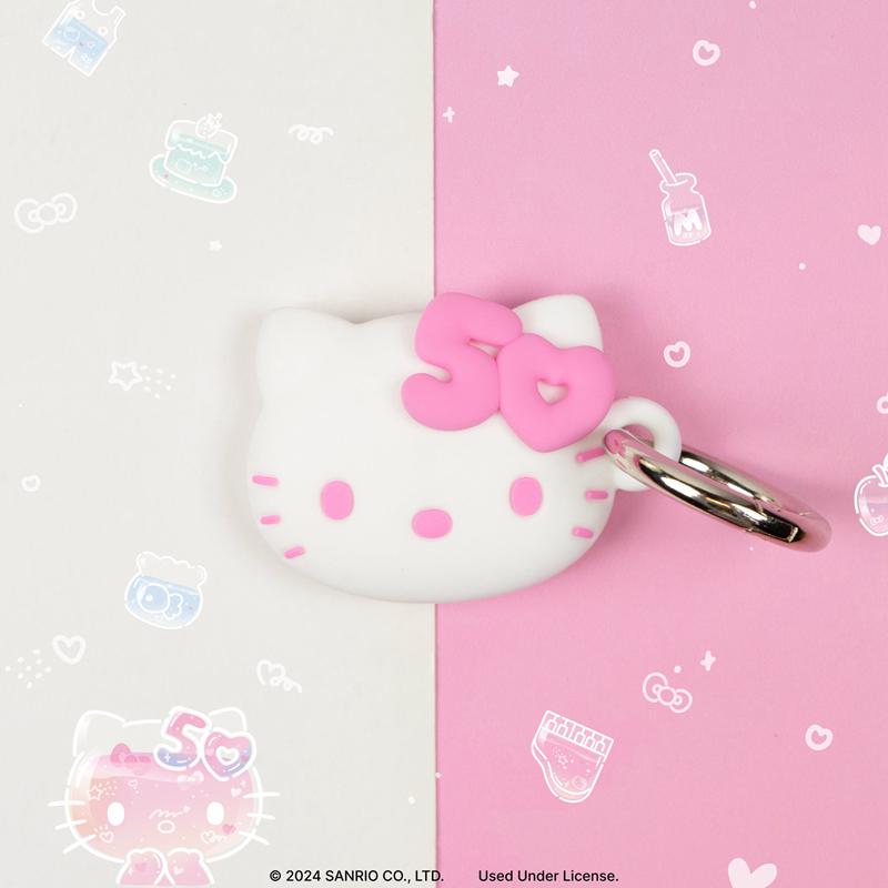 Sanrio Hello Kitty 50th Anniversary AirTag Accessories Cases  USA |  HPYKZ-3920