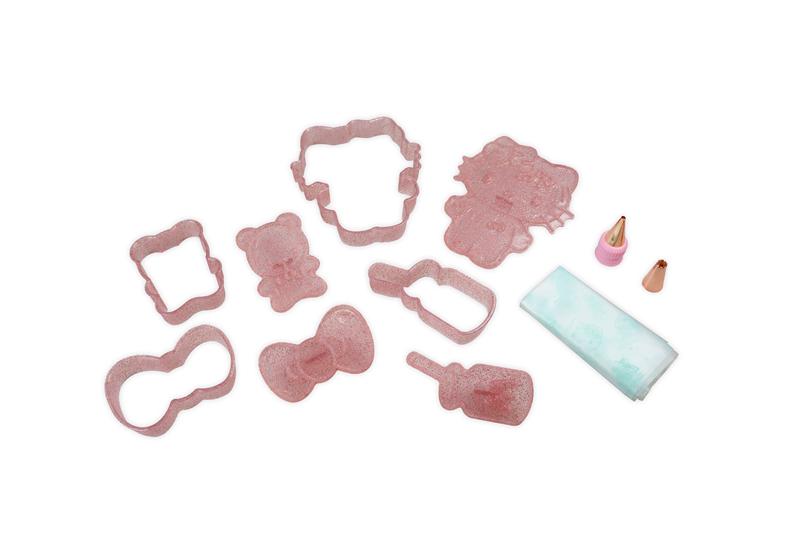 Sanrio Hello Kitty 50th Anniversary Cookie Stamp and Frosting Set Sanrio Characters Cookie  USA |  RVULG-7146