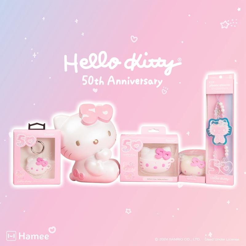 Sanrio Hello Kitty 50th Anniversary Jumbo SquiSHU Sanrio Characters Squishies  USA |  EDBGJ-8394