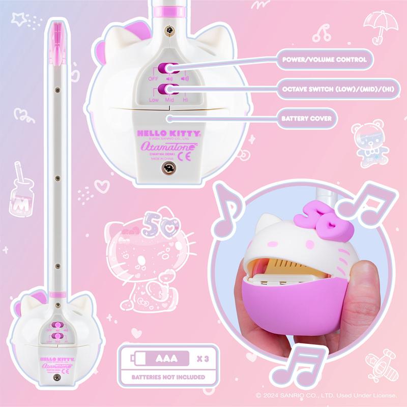 Sanrio Hello Kitty 50th Anniversary Otamatone Musical Sanrio Characters Toy  USA |  DGRBP-9053