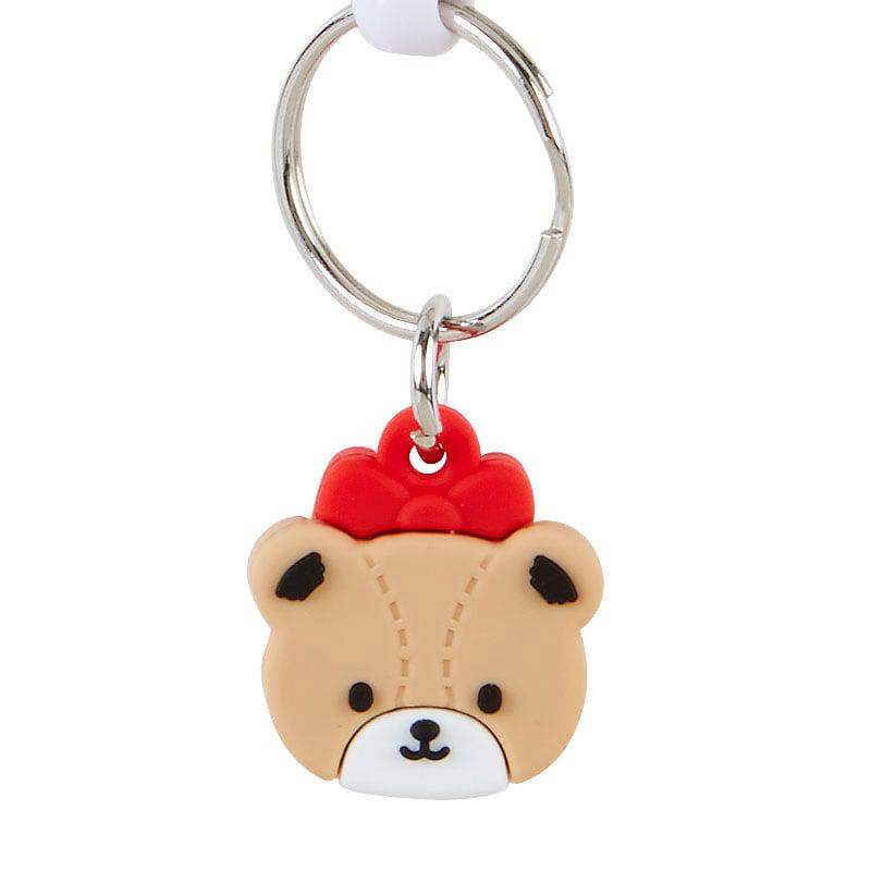 Sanrio Hello Kitty Bestie Face Reel Accessories Keychain  USA |  MFQNU-9205