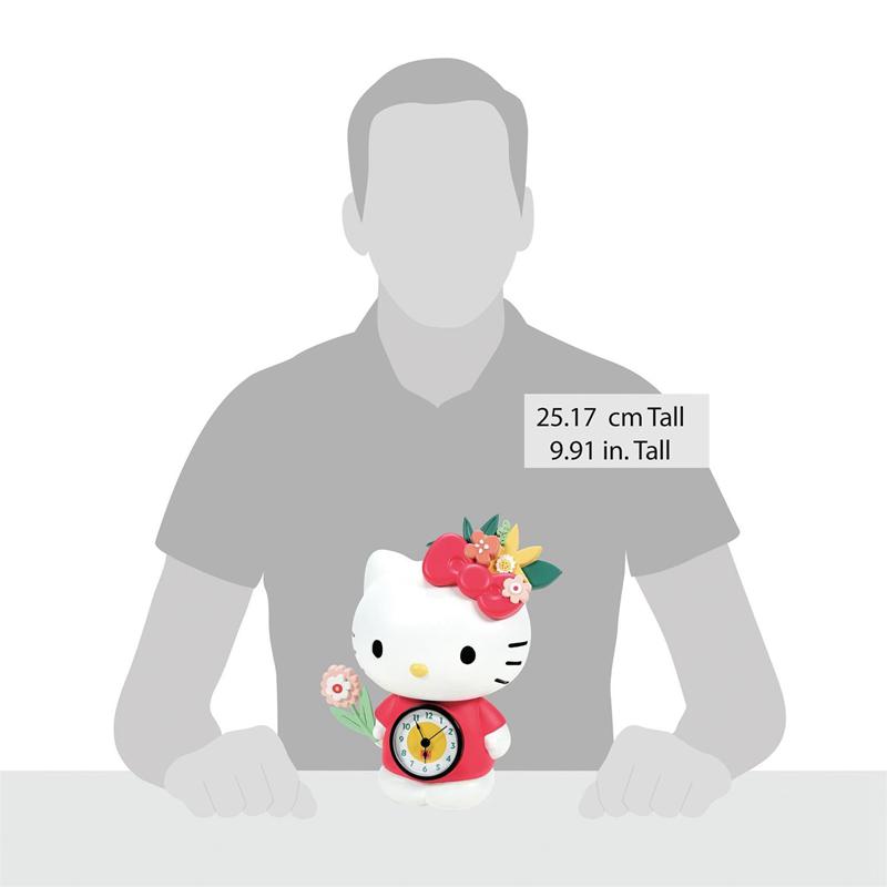 Sanrio Hello Kitty Blossoms Desk Sanrio Characters Clock  USA |  RAQEX-8045