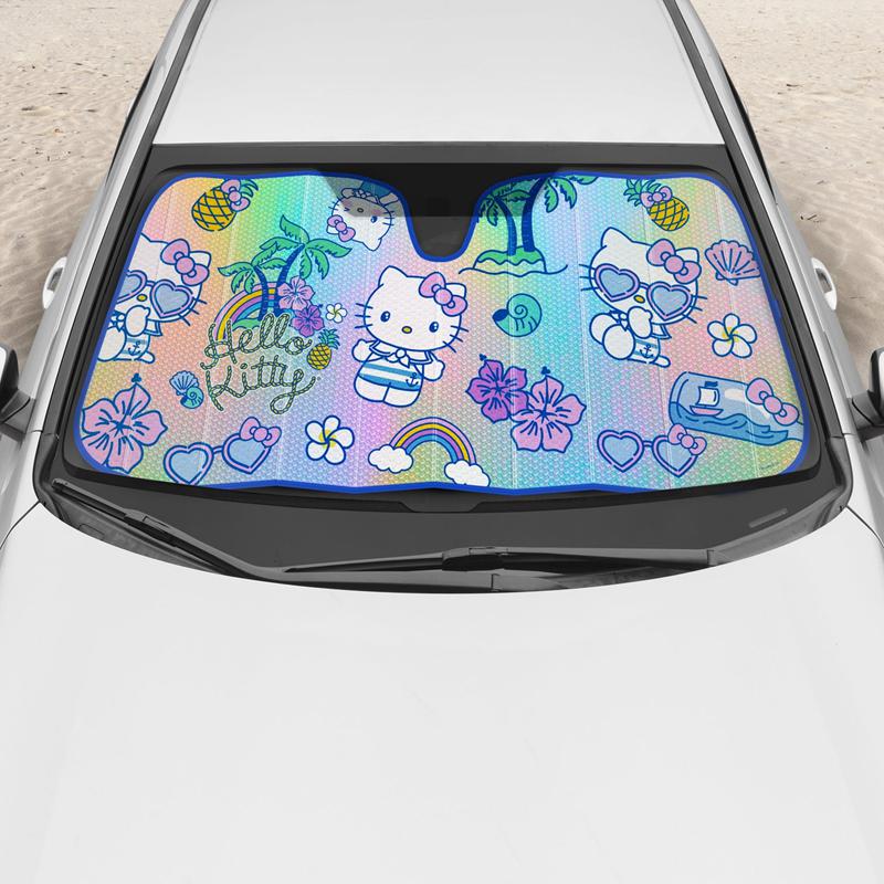 Sanrio Hello Kitty Car (Summer Sailing) Sanrio Characters Sun Shade  USA |  XUFJH-8192