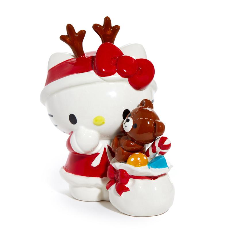 Sanrio Hello Kitty Ceramic Holiday Teddy Bear Sanrio Characters Figurine  USA |  WPCFI-2486
