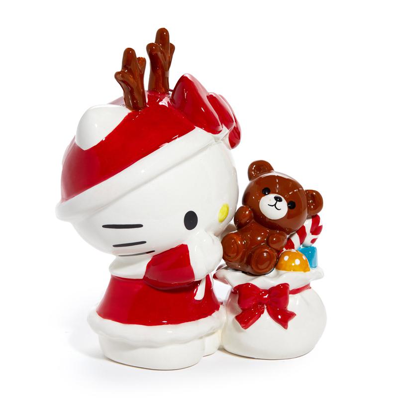 Sanrio Hello Kitty Ceramic Holiday Teddy Bear Sanrio Characters Figurine  USA |  WPCFI-2486