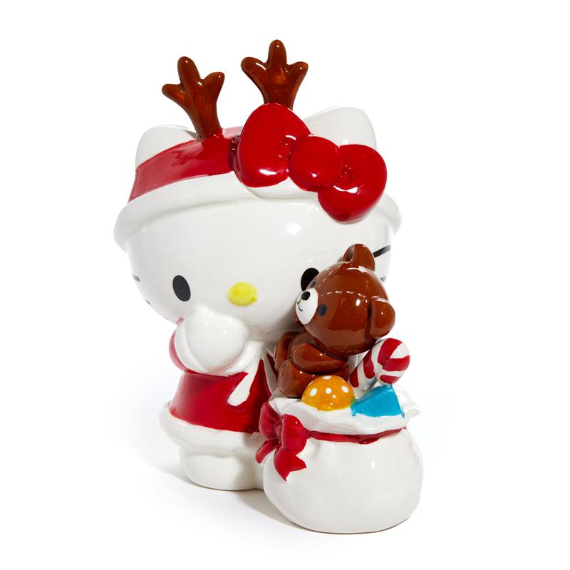 Sanrio Hello Kitty Ceramic Holiday Teddy Bear Sanrio Characters Figurine  USA |  WPCFI-2486