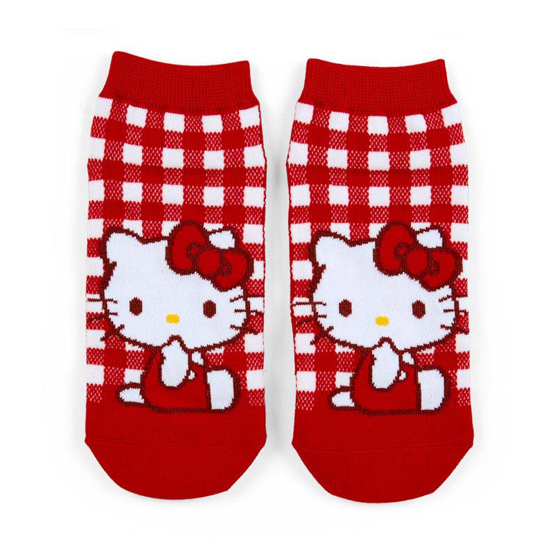 Sanrio Hello Kitty Checkered Ankle Sanrio Characters Socks  USA |  RMYVC-0178