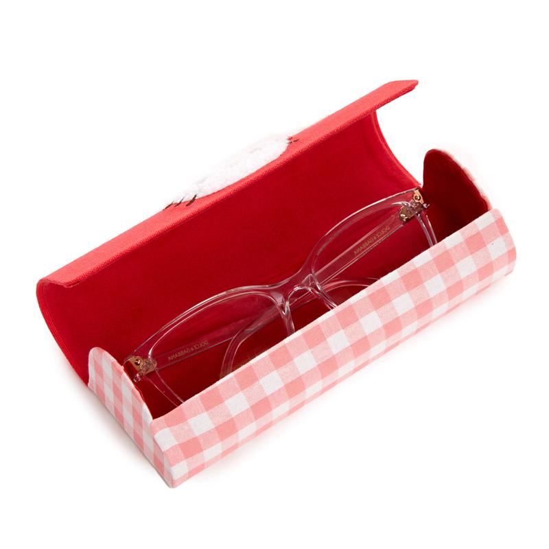 Sanrio Hello Kitty Chenille Gingham Eyewear Sanrio Characters Cases  USA |  LJYDN-9135