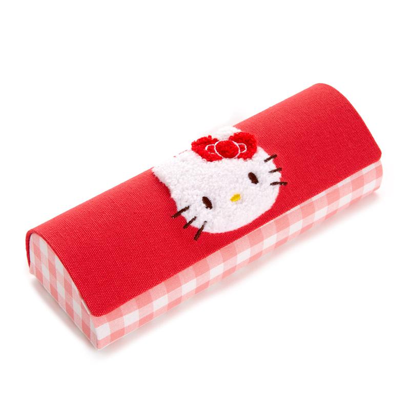 Sanrio Hello Kitty Chenille Gingham Eyewear Sanrio Characters Cases  USA |  LJYDN-9135