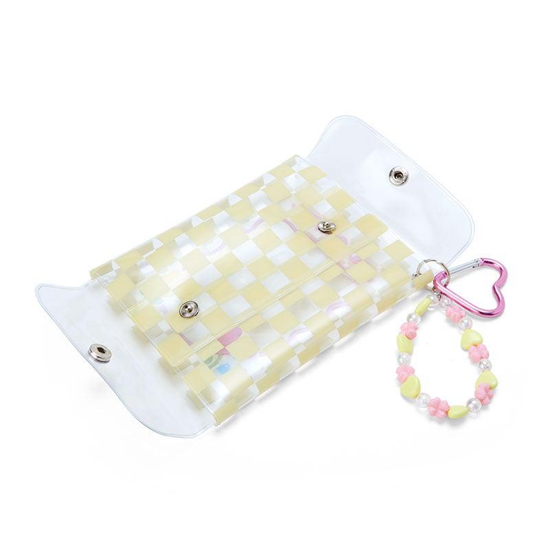 Sanrio Hello Kitty Clear Snap Mini (Pastel Check Series) Accessories Keychain  USA |  BHPFC-3260