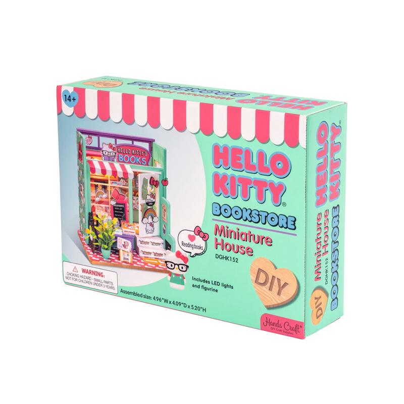 Sanrio Hello Kitty DIY Miniature Bookstore Sanrio Characters Bookstore  USA |  YPVIS-7419