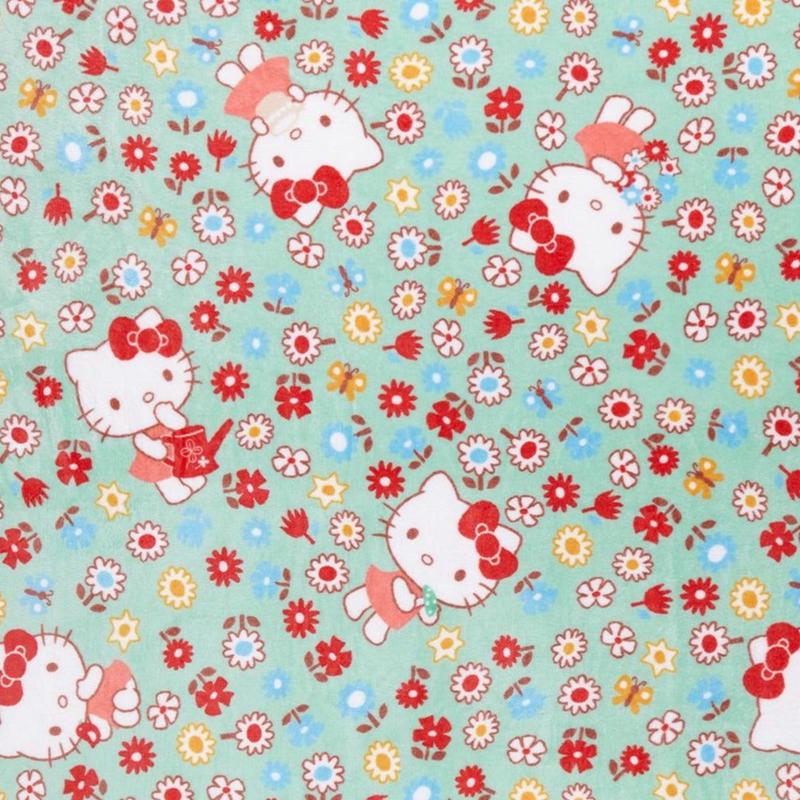 Sanrio Hello Kitty Flower Fields Throw Sanrio Characters Blanket  USA |  SPIJU-4619