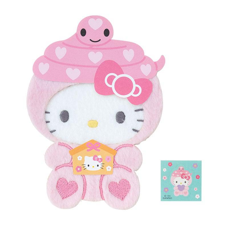Sanrio Hello Kitty Fuzzy Enclosure Sanrio Characters Envelope  USA |  ATQUN-6085