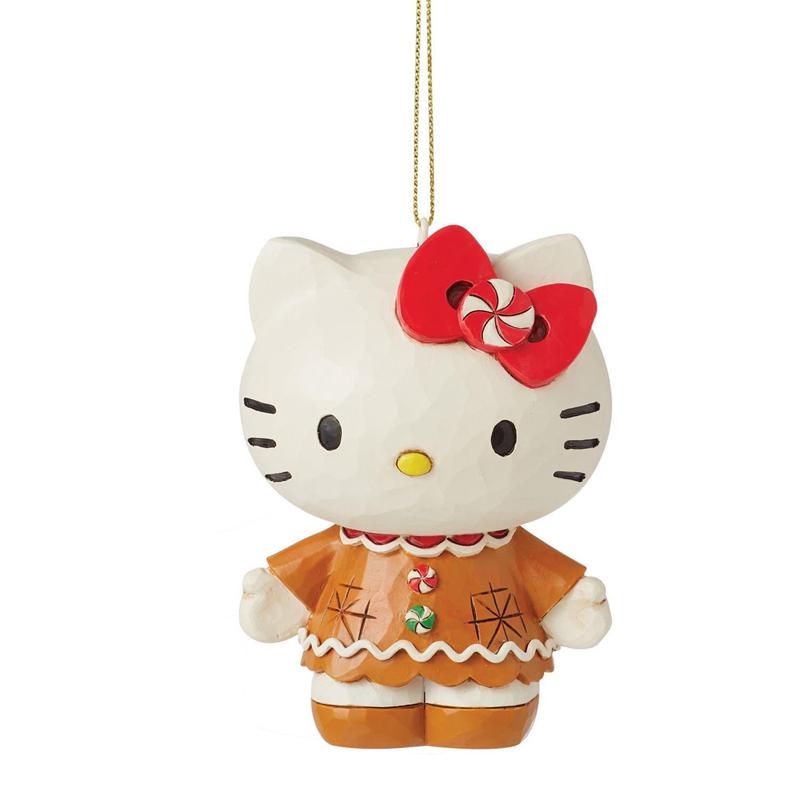 Sanrio Hello Kitty Gingerbread Hanging (Jim Shore Sanrio Collection) Sanrio Characters Ornament  USA |  OJVHK-1960