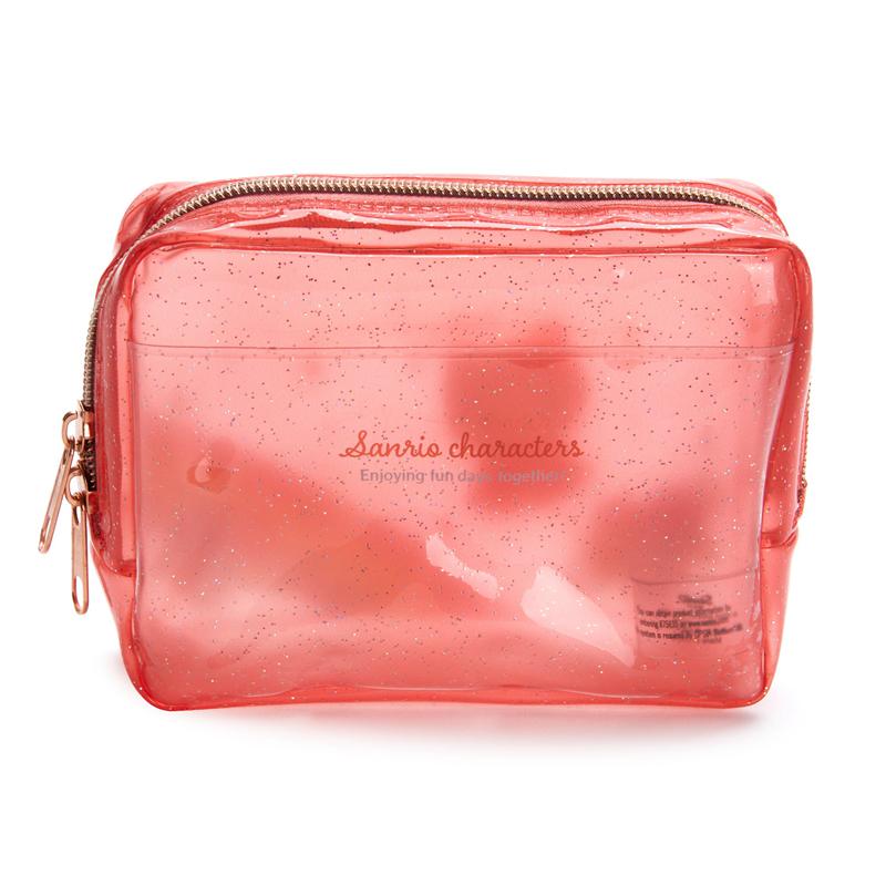 Sanrio Hello Kitty Glitter Zipper (Rainy Days Series) Bags Pouch  USA |  FQWNE-4052