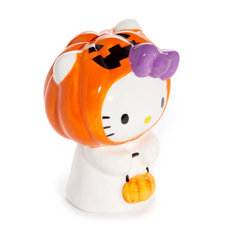 Sanrio Hello Kitty Halloween Trick or Treat Ghost Ceramic Sanrio Characters Figurine  USA |  DTCNZ-0258