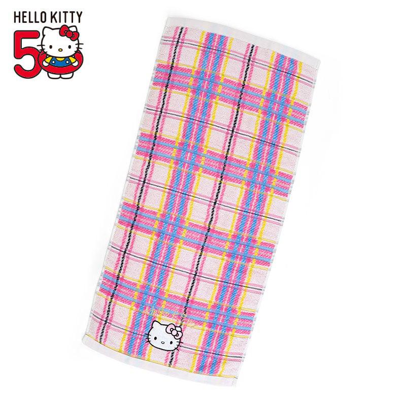 Sanrio Hello Kitty Hand (Hello Kitty Dress Tartan Series) Sanrio Characters Towel  USA |  UNQIC-9240