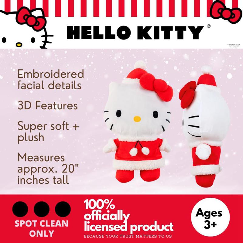 Sanrio Hello Kitty Holiday Plush Cuddle Buddy Sanrio Characters Plushies  USA |  EBPDV-2741