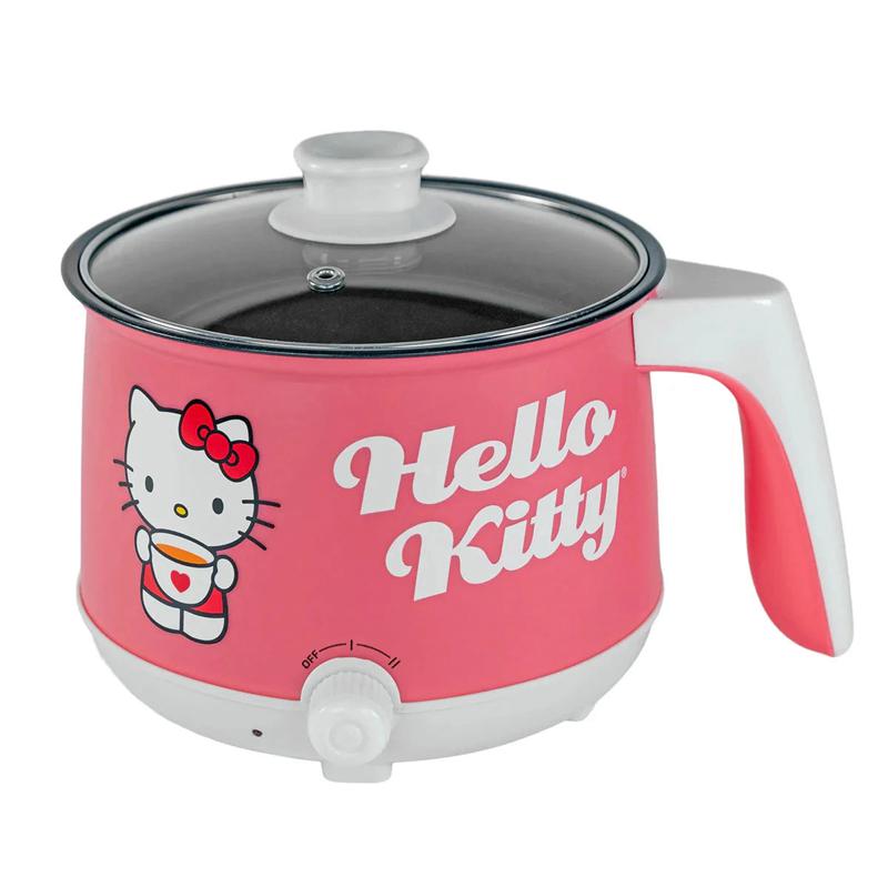 Sanrio Hello Kitty Hot Pot with Ramen Bowls Set Sanrio Characters Bowl  USA |  YOEXL-1508