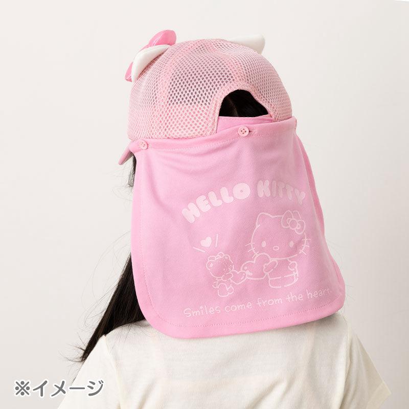 Sanrio Hello Kitty Kids Sunshade Mesh Accessories Caps  USA |  NMQLP-2540