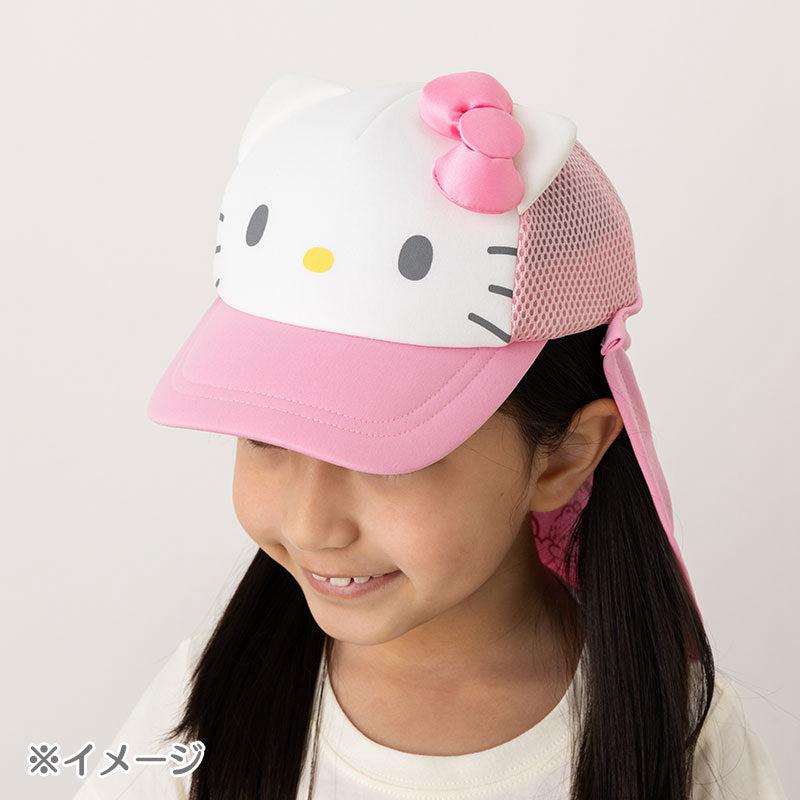 Sanrio Hello Kitty Kids Sunshade Mesh Accessories Caps  USA |  NMQLP-2540
