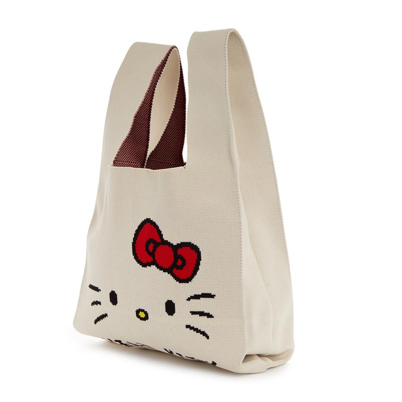 Sanrio Hello Kitty Knit (White) Bags Shopper Bag  USA |  OWETC-2509