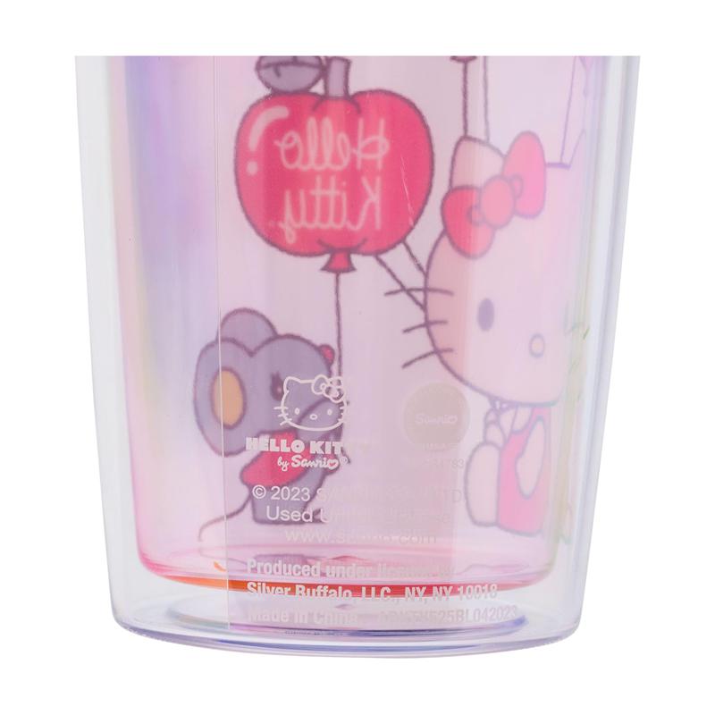 Sanrio Hello Kitty Love Balloons Double Wall Sanrio Characters Tumbler  USA |  HFQOK-7315