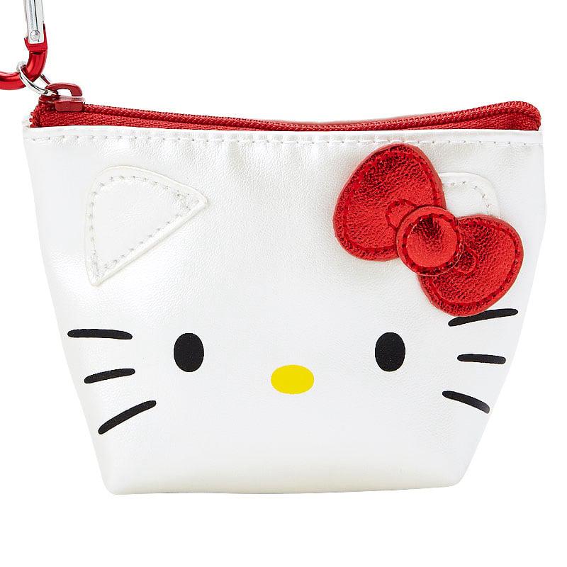 Sanrio Hello Kitty Mini Metallic Zipper Bags Pouch  USA |  PRZOS-9170