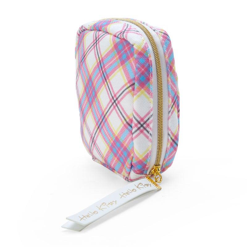 Sanrio Hello Kitty Mini Zipper (Hello Kitty Dress Tartan Series) Sanrio Characters Pouch  USA |  JWSPU-6809