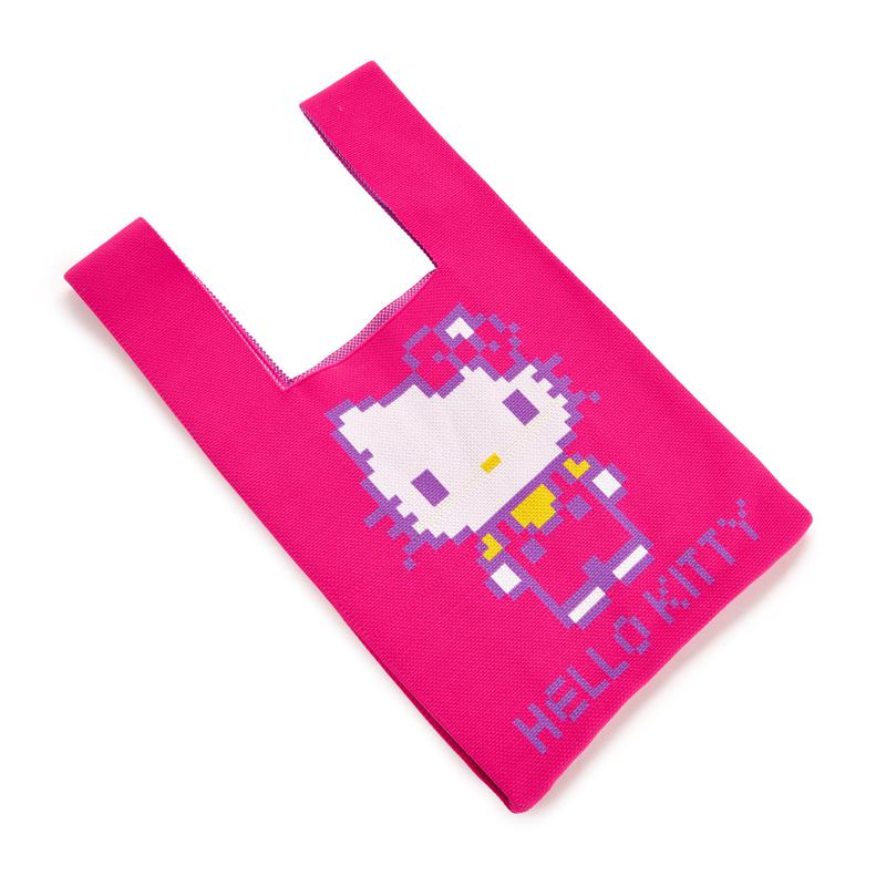 Sanrio Hello Kitty Pink Knit (Retro Pixel Series) Bags Shopper Bag  USA |  MUGCN-9527