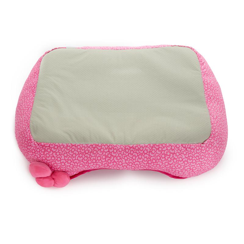 Sanrio Hello Kitty Pink Pet Bolster Bed (Small) Sanrio Characters Pet Bolster Bed  USA |  BTMHQ-7316