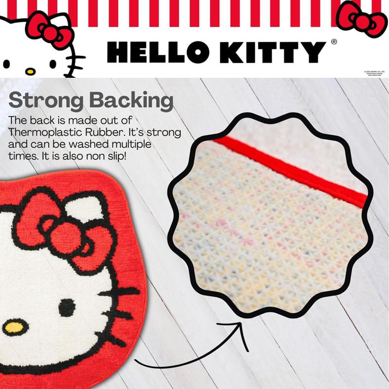 Sanrio Hello Kitty Plush Bathroom Mat Sanrio Characters Plushies  USA |  XKUGQ-4061
