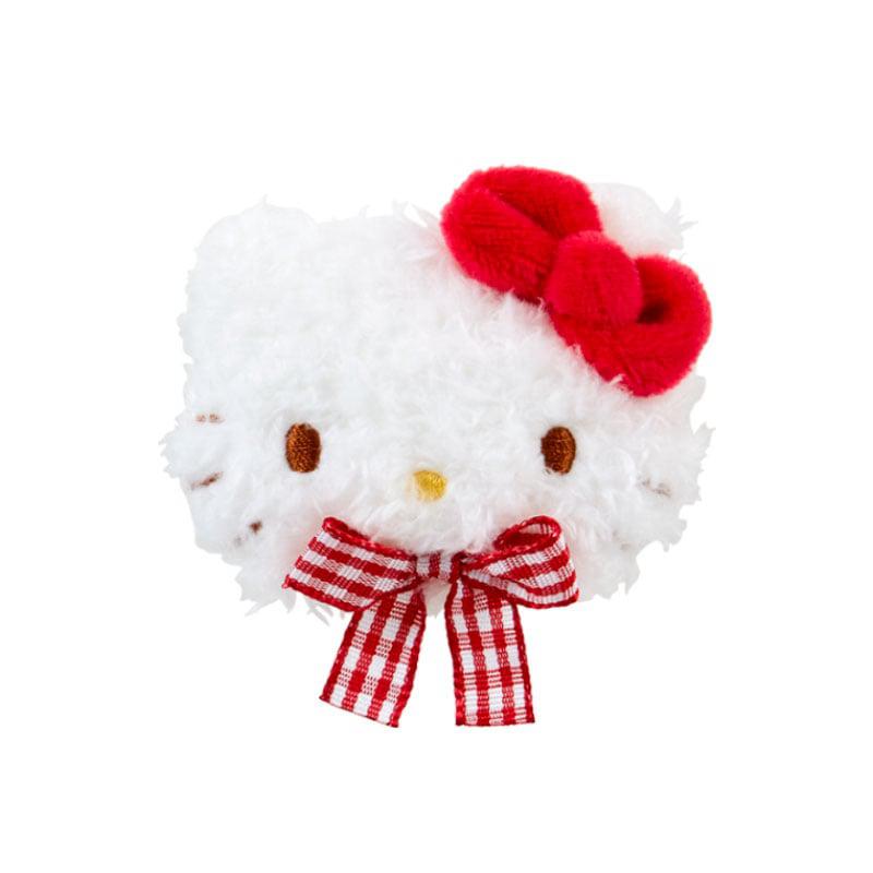 Sanrio Hello Kitty Plush Hair (Gingham Bow) Sanrio Characters Clip  USA |  VHMXF-9263